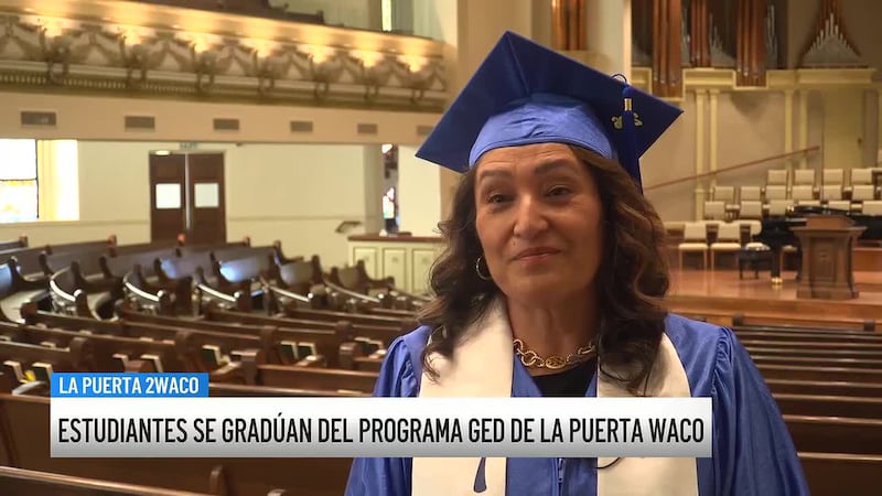 Graduados del programa GED de La Puerta Waco celebran un nuevo comienzo