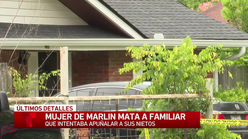 Mujer de Marlin mató a tiros a un pariente, que intentaba apuñalar a sus nietos