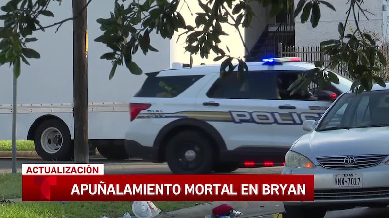 La policía de Bryan identifica a la víctima de un apuñalamiento fatal, el sospechoso fue detenido