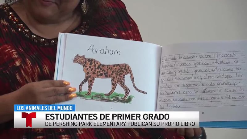 Estudiantes de primer grado publican un libro y cierran el año escolar con un logro en Killeen