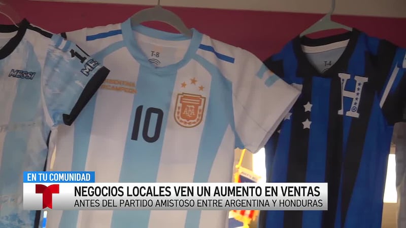 La emoción se siente en College Station a horas del amistoso Argentina-Honduras
