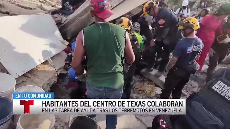 Una pareja de Gatesville y un pastor de Waco reaccionan ante el terremoto de Venezuela, cuyo...