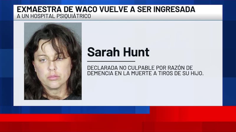 Exmaestra de Waco declarada no culpable por razón de demencia en la muerte a tiros de su hijo...