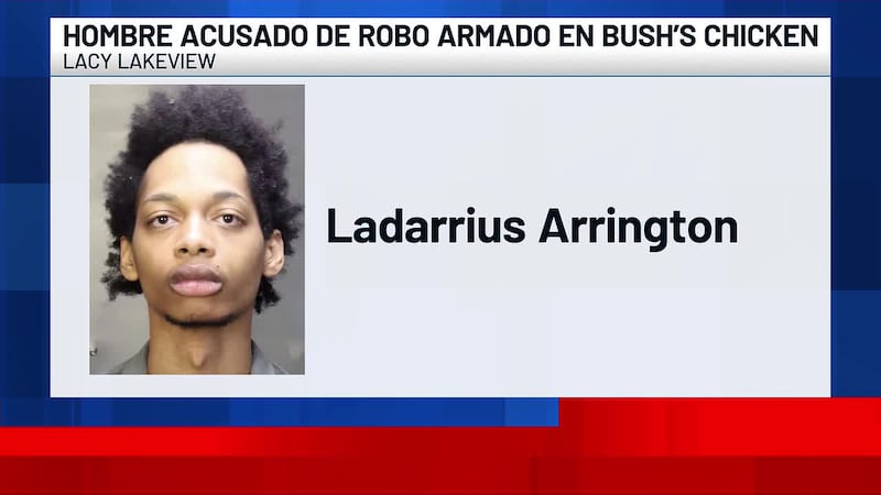Exempleado es acusado de robo a mano armada en Bush’s Chicken en Lacy Lakeview, Texas