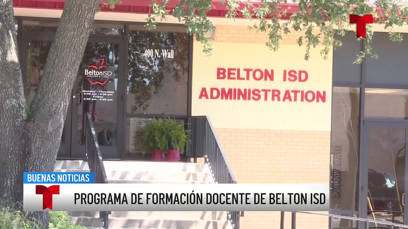 Programa de Belton ISD abre camino para que asistentes de aula se conviertan en maestros...