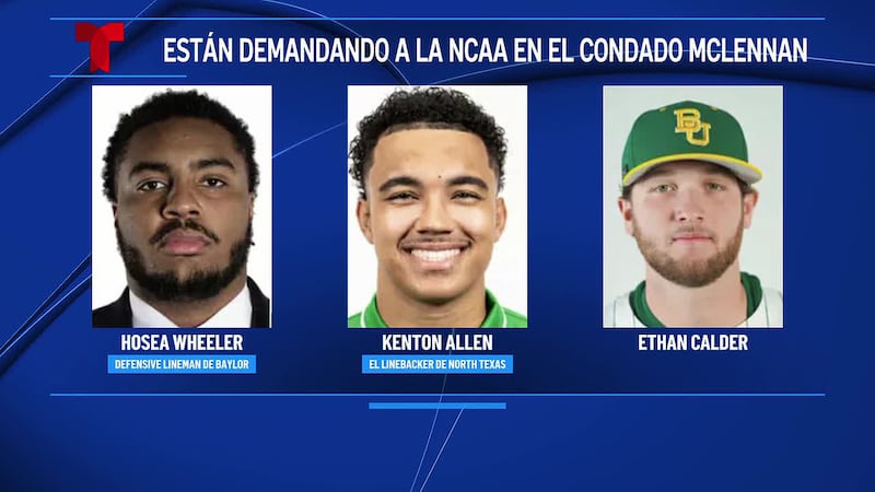 Dos atletas de Baylor y un apoyador del Norte de Texas demandan a la NCAA por fallos de...
