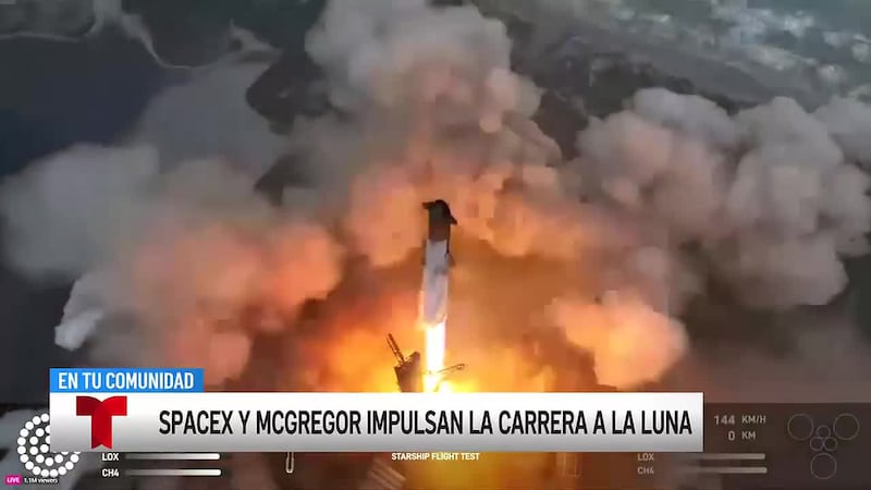 Instalaciones de SpaceX en McGregor son fundamentales para el regreso de EE. UU. a la Luna,...