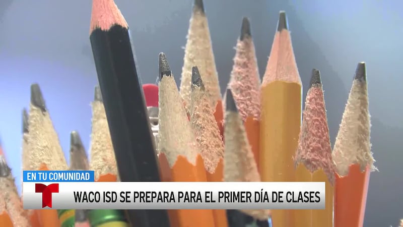 El primer día de clases se aproxima para estudiantes de Waco ISD