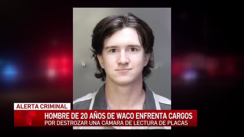 Detienen a hombre después de que presuntamente destruyera una cámara policial en Hewitt, Texas