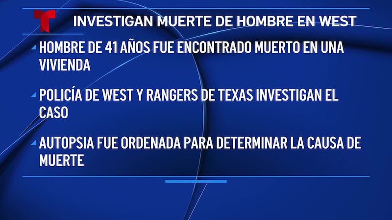 Los Rangers de Texas prestan su ayudan tras el hallazgo de un hombre fallecido en una vivienda...