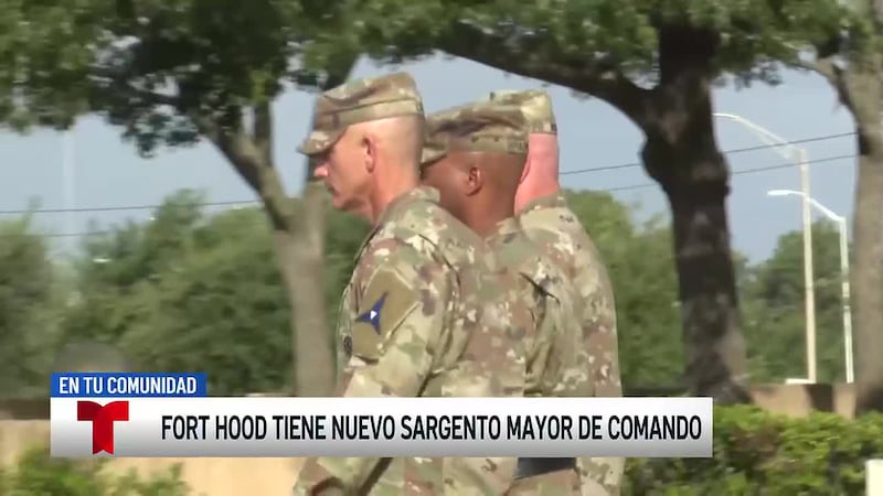 Fort Hood da la bienvenida a nuevo sargento mayor de comando de regreso a su hogar militar