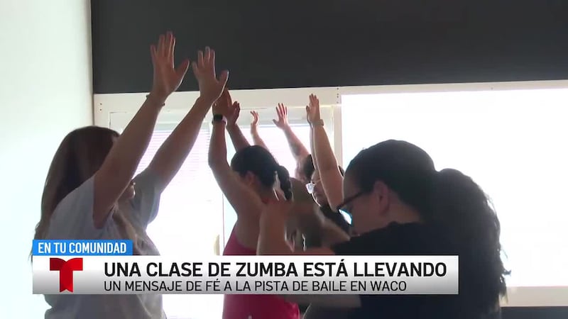 Clase de Zumba cristiana une a mujeres de Waco a través de la fe y el movimiento