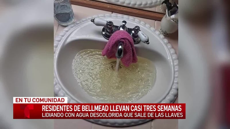 Residentes de Bellmead se enfrentan con agua descolorada de los grifos por casi tres semanas