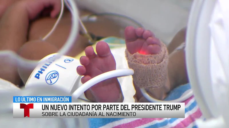 Nuevo intento de Trump sobre ciudadanía al nacimiento genera dudas entre madres