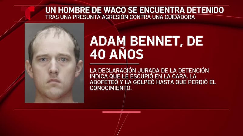 Hombre de Waco es encarcelado bajo fianza de $60.000 después de agredir al cuidador de su padre