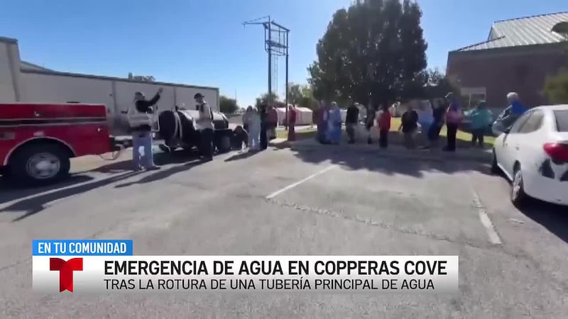 Copperas Cove declara el estado de desastre local mientras la red de abastecimiento de agua...