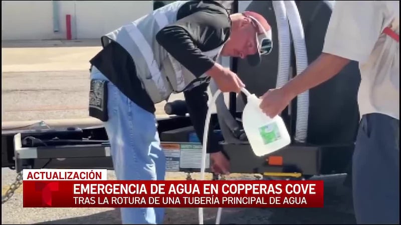 Copperas Cove abre más sitios de recogida de agua mientras las reparaciones continúan