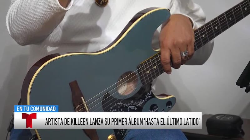 Artista de Killeen cumple sueño de niñez con lanzamiento de álbum