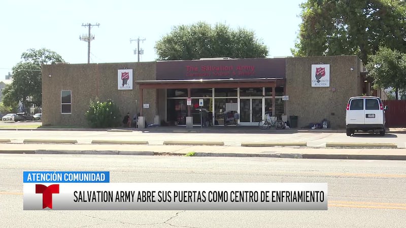 Salvation Army en Waco amplía el horario de su centro de enfriamiento ante la peligrosa ola de...