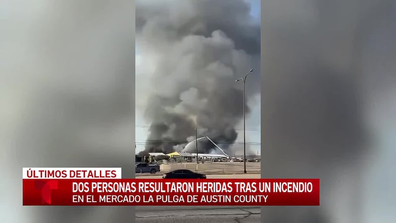 Dos heridos después de que un incendio en el mercado de pulgas Austin Country provocara un...