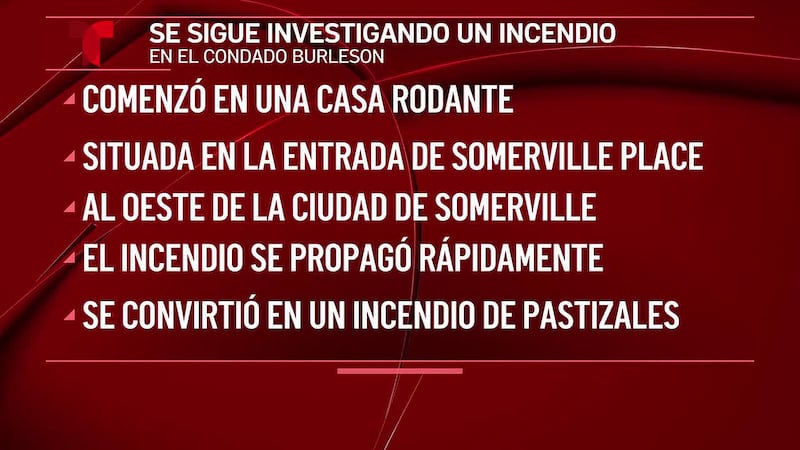 Incendio estructural se propaga a zona verde cercana al oeste de Somerville