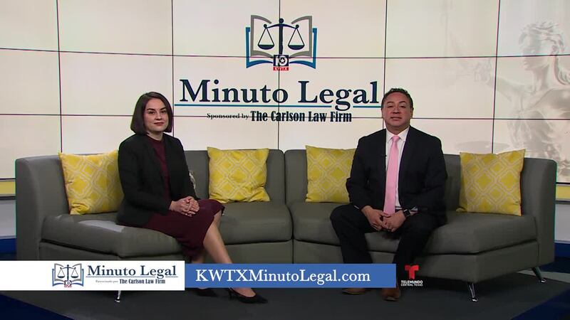You can watch more legal minutes segments and get answers to basic legal questions by logging...