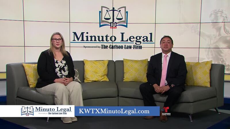 You can watch more legal minutes segments and get answers to basic legal questions by logging...