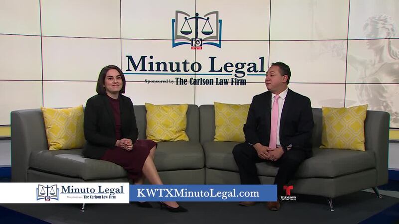 You can watch more legal minutes segments and get answers to basic legal questions by logging...