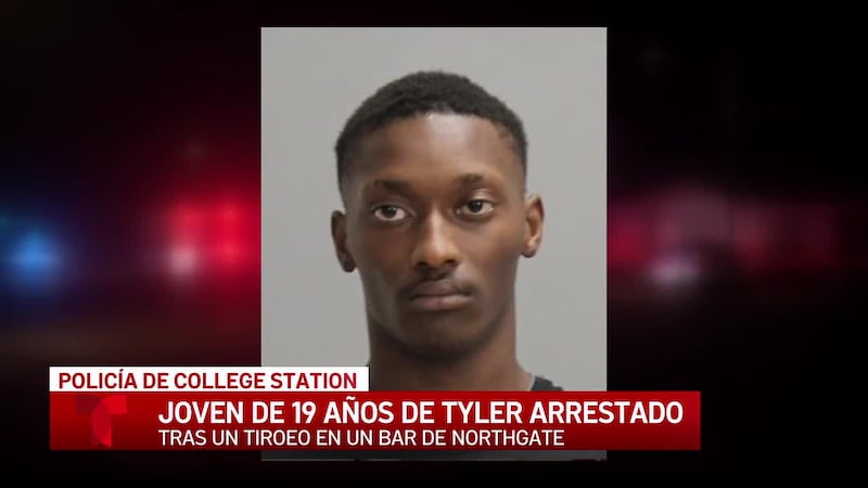 La policía de College Station detiene a un hombre de 19 años después de que se efectuara un...