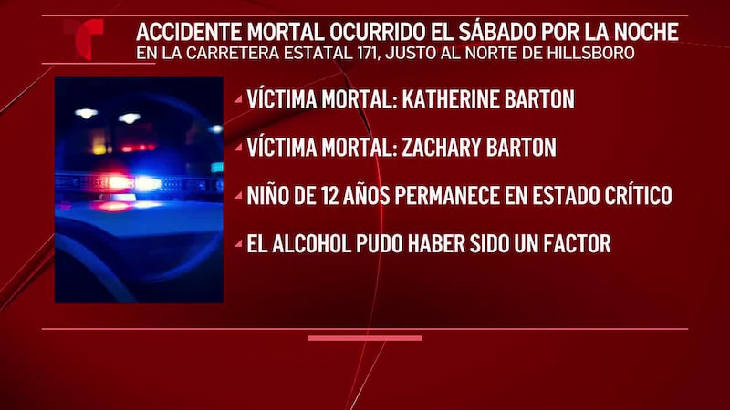 Pareja de Arlington muere en un accidente involucrando múltiples vehículos en el condado de Hill