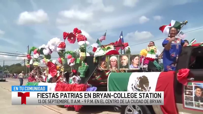 Fiestas Patrias en Bryan-College Station se preparan para celebrar el Mes de la Herencia Hispana