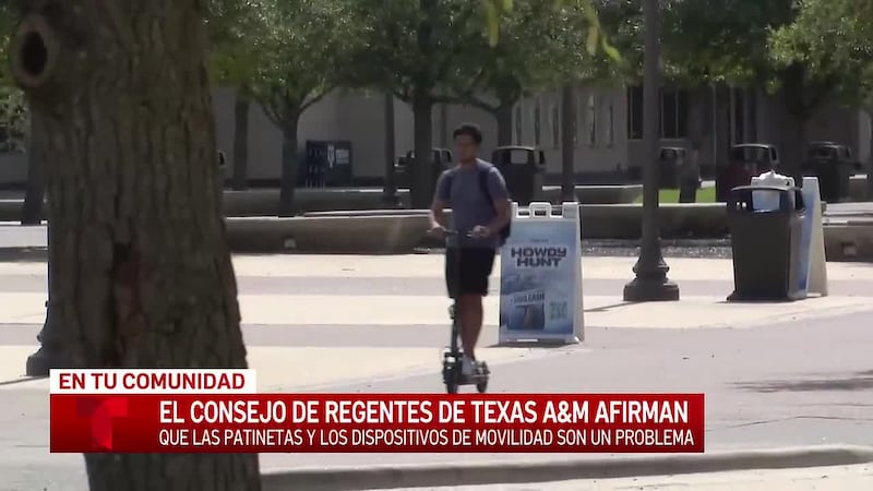 Patinetas podrían ser prohibidos en el campus de Texas A&M; regentes señalan que los choques...