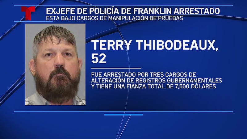 Antiguo jefe de policía de Franklin y un agente son detenidos bajo por cargos de manipulación...