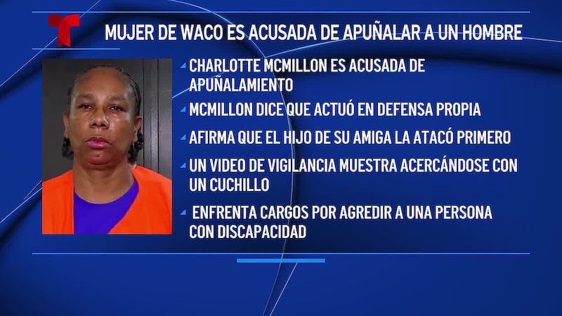 Una mujer alega que actuó en defensa propia tras apuñalar al hijo discapacitado de una amiga