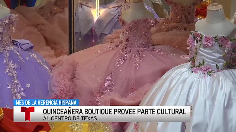 Boutique de Bryan ofrece vestidos de quinceañera a la comunidad del centro de Texas