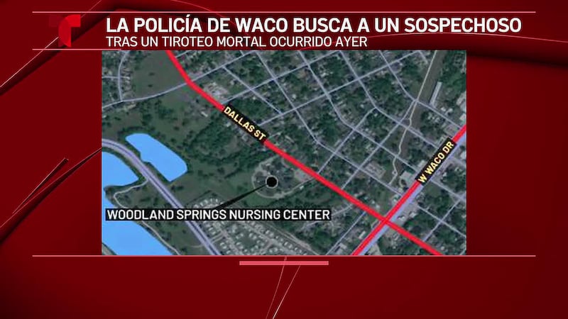 La policía de Waco busca al sospechoso en una investigación de asesinato