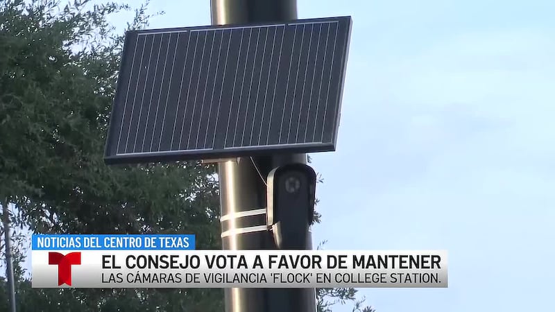 Concejo Municipal de College Station aprueba renovar contrato con Flock Safety