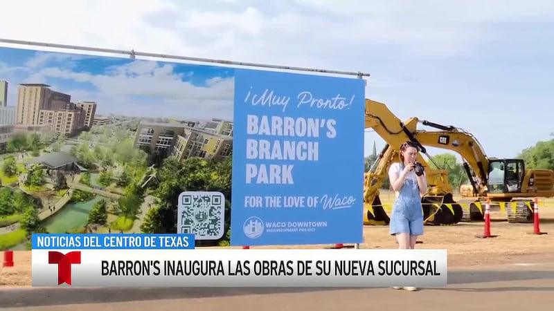 Waco da inicio a las obras del proyecto Barron’s Branch