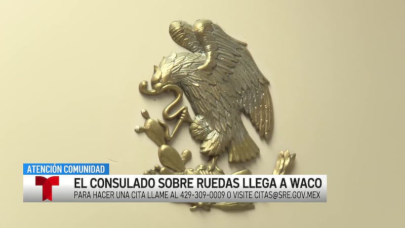 Consulado móvil de México ofrece trámites en Waco
