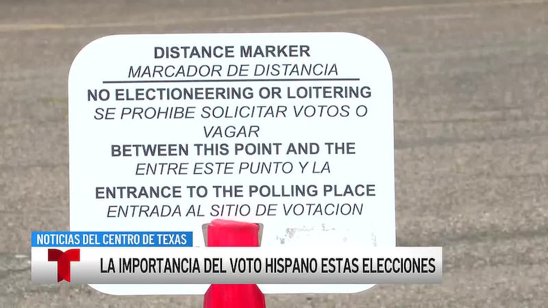 Votantes hispanos en el centro de Texas encuentran recursos antes de las elecciones de mitad...