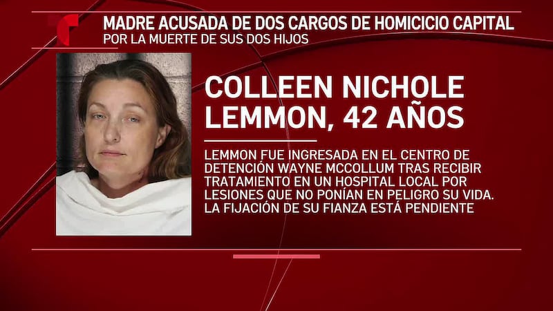 Madre de Waxahachie está acusada de dos cargos de asesinato con pena de muerte por las muertes...