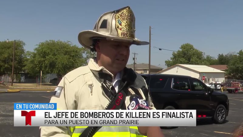 El jefe de bomberos de Killeen es nombrado finalista para jefe de bomberos de Grand Prairie