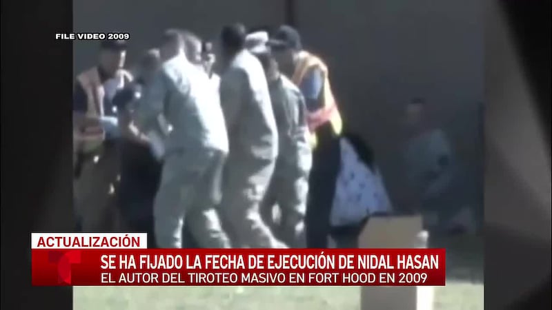 El secretario del Ejército confirma que Nidal Hasan será ejecutado el 3 de diciembre en Fort Hood