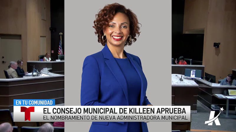 El concejo municipal de Killeen seleccionó a una nueva administradora municipal después de una...
