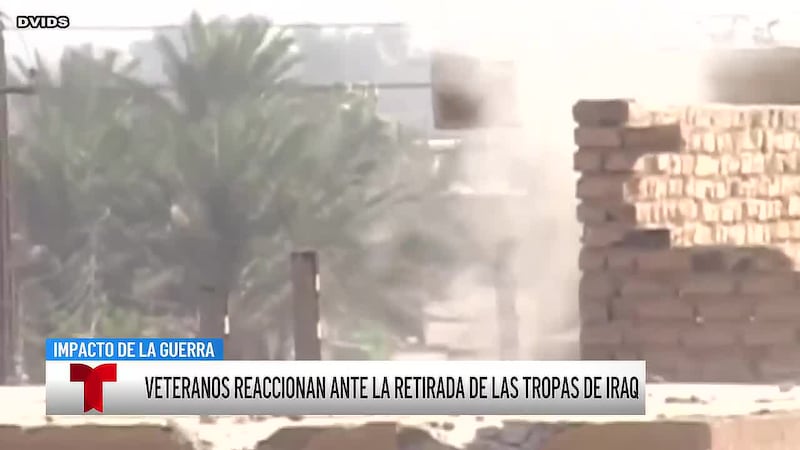 Veteranos reaccionan a las tropas que salen de Irak