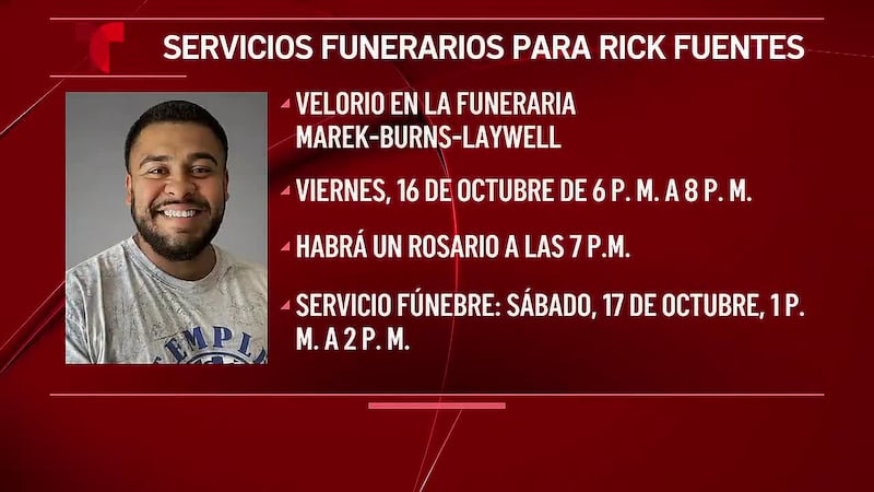 Recuerdan a Rick Fuentes, bombero de Buckholts en una escolta de honor