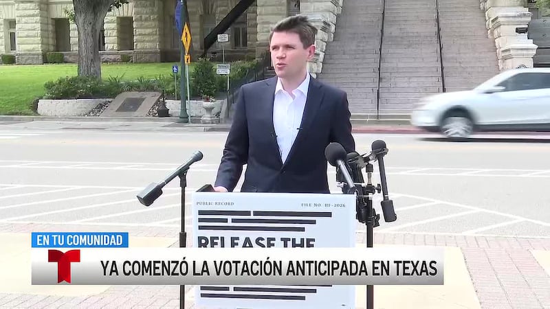 Comienza la votación anticipada en Tejas