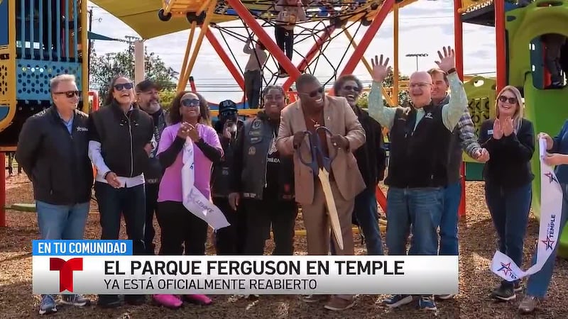 El parque Ferguson en Temple ya está oficialmente reabierto