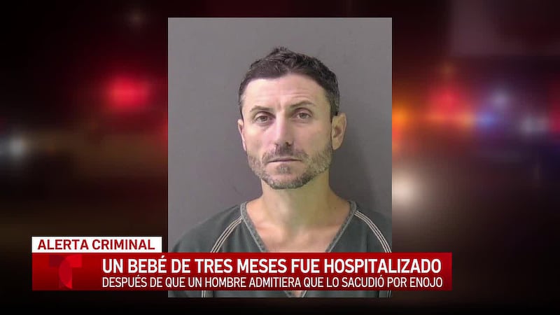 Bebé de tres meses se encuentra en cuidados intensivos después de que el padre admitió a...