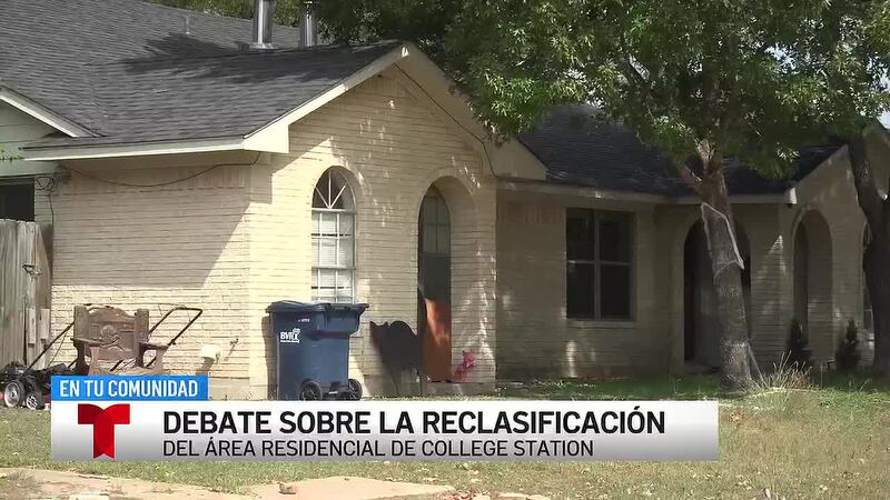 La ciudad de College Station solicita opiniones sobre nuevo plan de rezonificación para vivienda